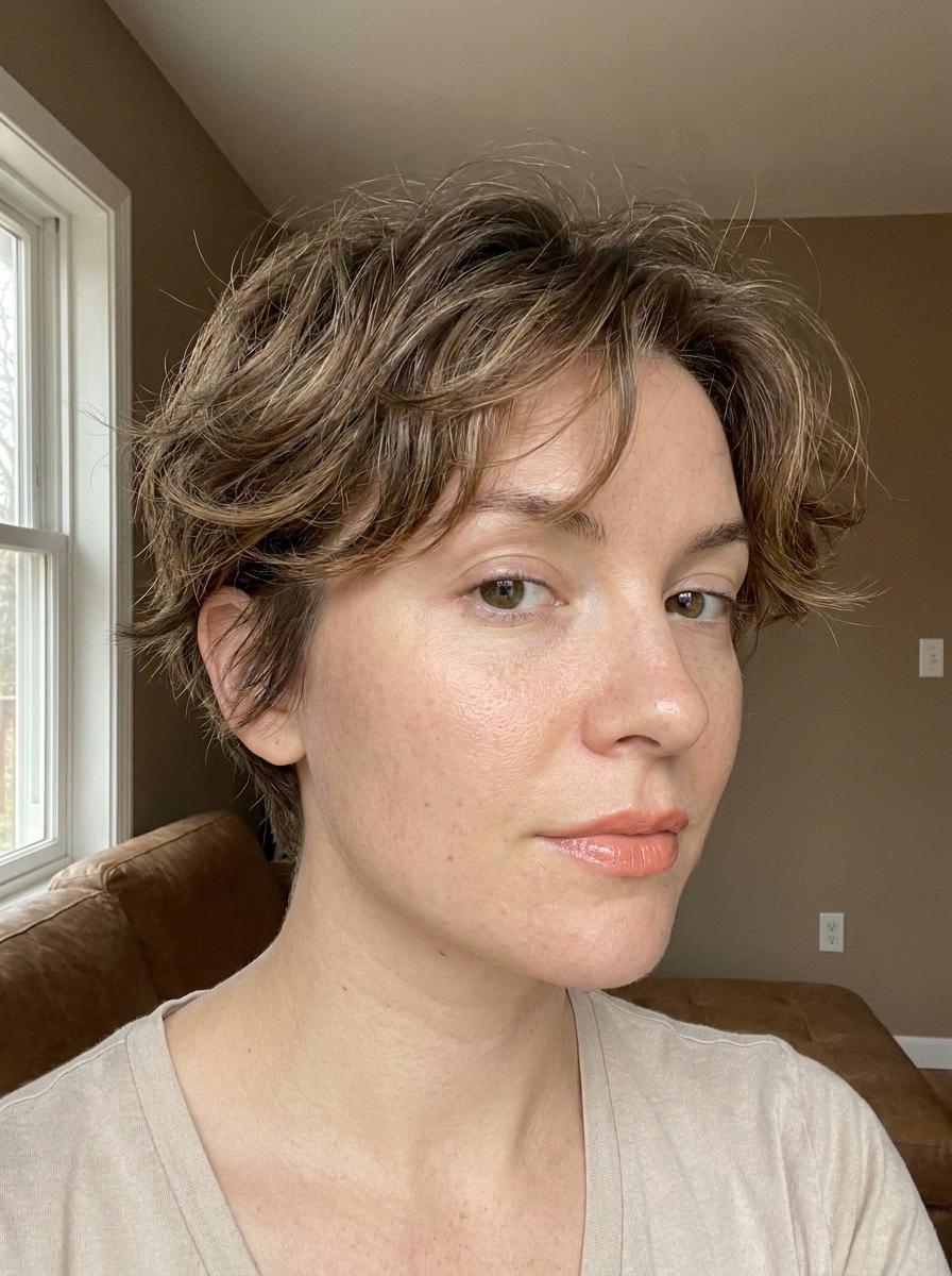Soft Pixie mit mehr Volumen - moderne Kurzhaarfrisur für Damen